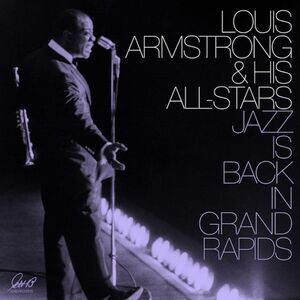 Louis Armstrong - Jazz Is Back in Grand Rapids - Purple  LP LP